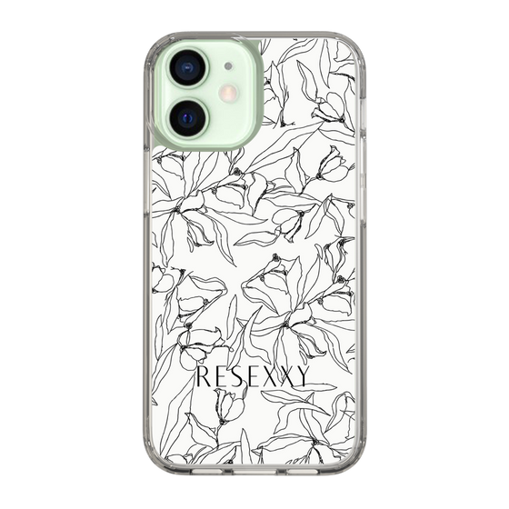 Slim Protection Case［ RESEXXY - Flower - White ］