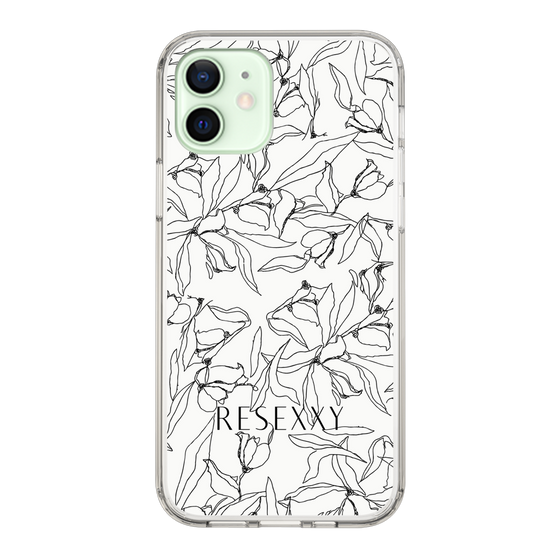 Slim Protection Case［ RESEXXY - Flower - White ］