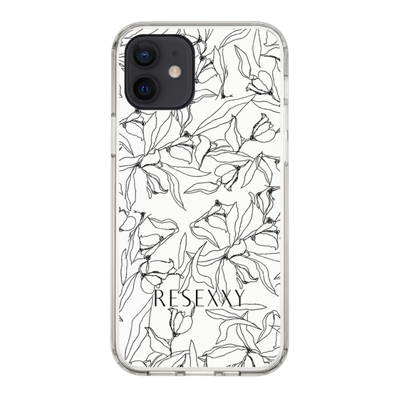 Slim Protection Case［ RESEXXY - Flower - White ］