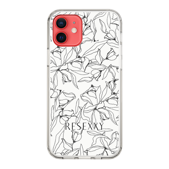 Slim Protection Case［ RESEXXY - Flower - White ］