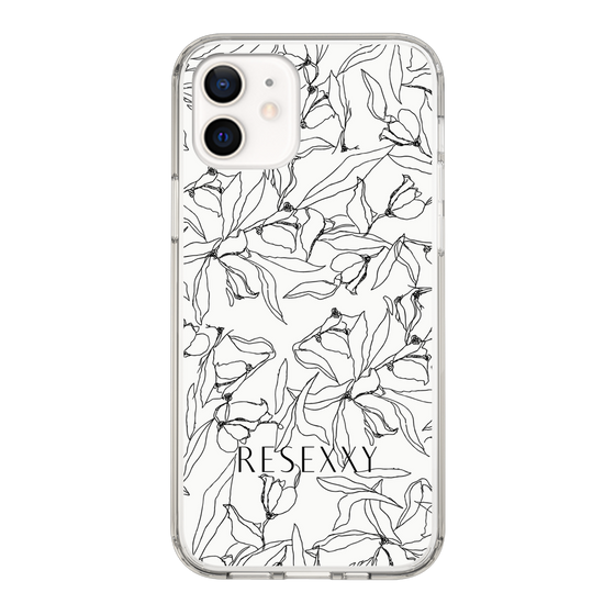 Slim Protection Case［ RESEXXY - Flower - White ］
