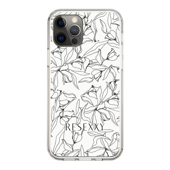 Slim Protection Case［ RESEXXY - Flower - White ］