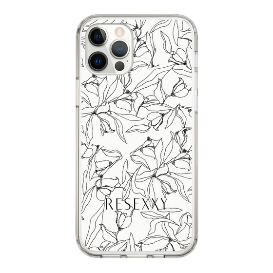 Slim Protection Case［ RESEXXY - Flower - White ］