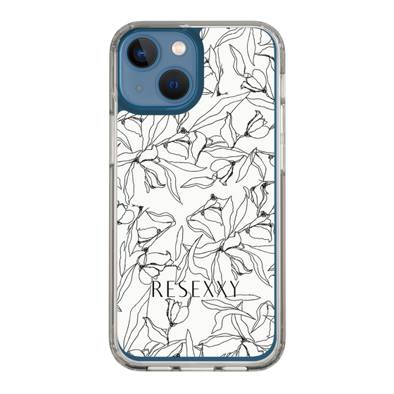 Slim Protection Case［ RESEXXY - Flower - White ］