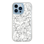 Slim Protection Case［ RESEXXY - Flower - White ］