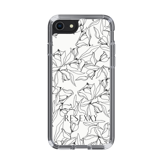 Slim Protection Case［ RESEXXY - Flower - White ］