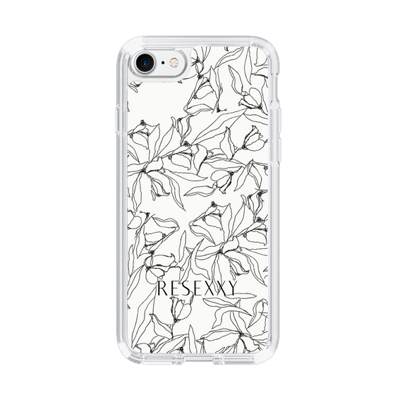 Slim Protection Case［ RESEXXY - Flower - White ］