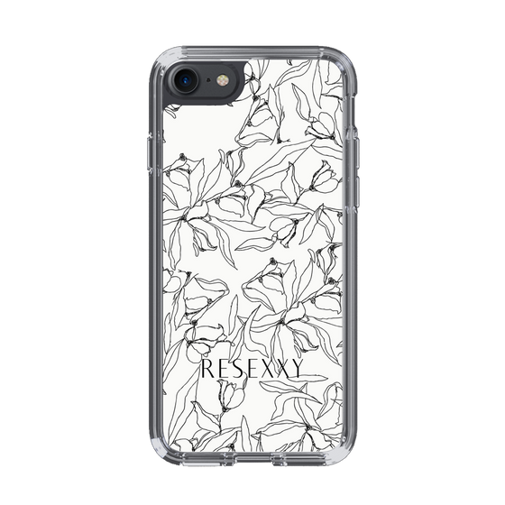 Slim Protection Case［ RESEXXY - Flower - White ］