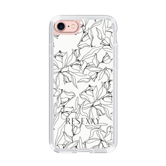 Slim Protection Case［ RESEXXY - Flower - White ］
