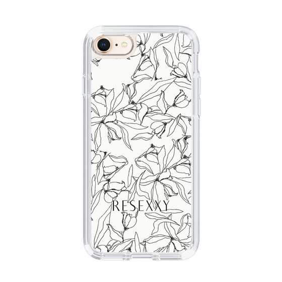 Slim Protection Case［ RESEXXY - Flower - White ］