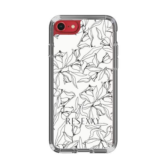 Slim Protection Case［ RESEXXY - Flower - White ］