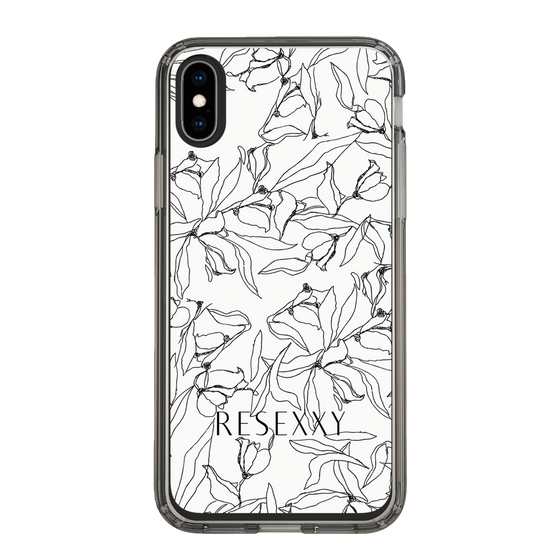 Slim Protection Case［ RESEXXY - Flower - White ］