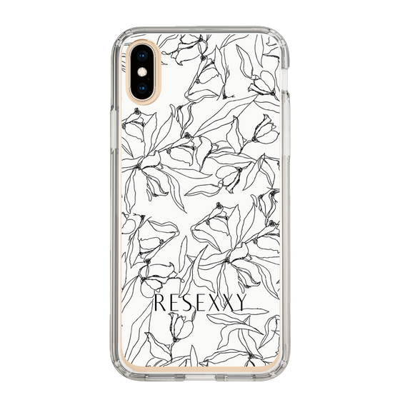Slim Protection Case［ RESEXXY - Flower - White ］
