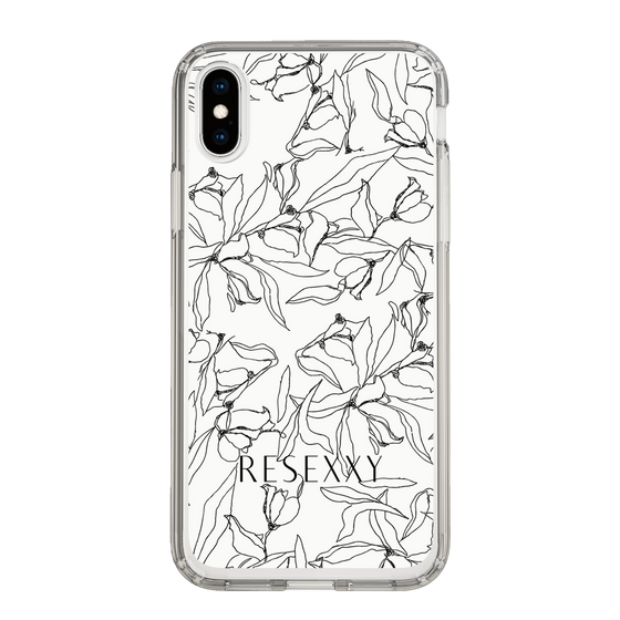 Slim Protection Case［ RESEXXY - Flower - White ］
