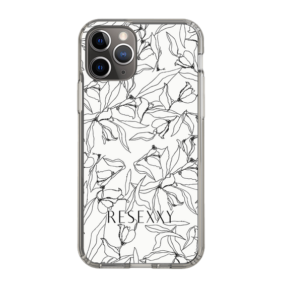 Slim Protection Case［ RESEXXY - Flower - White ］
