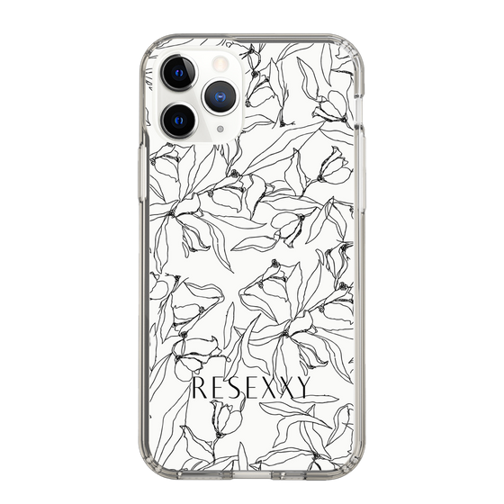Slim Protection Case［ RESEXXY - Flower - White ］