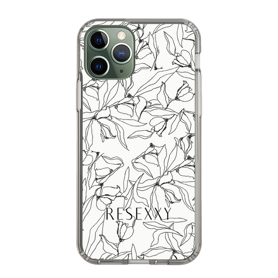 Slim Protection Case［ RESEXXY - Flower - White ］