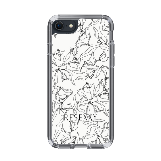 Slim Protection Case［ RESEXXY - Flower - White ］