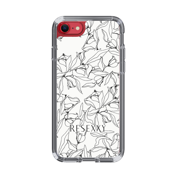 Slim Protection Case［ RESEXXY - Flower - White ］