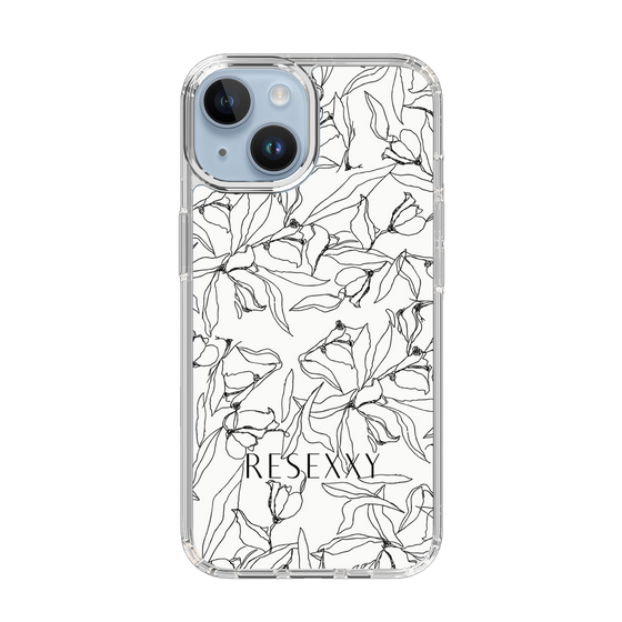 Slim Protection Case［ RESEXXY - Flower - White ］
