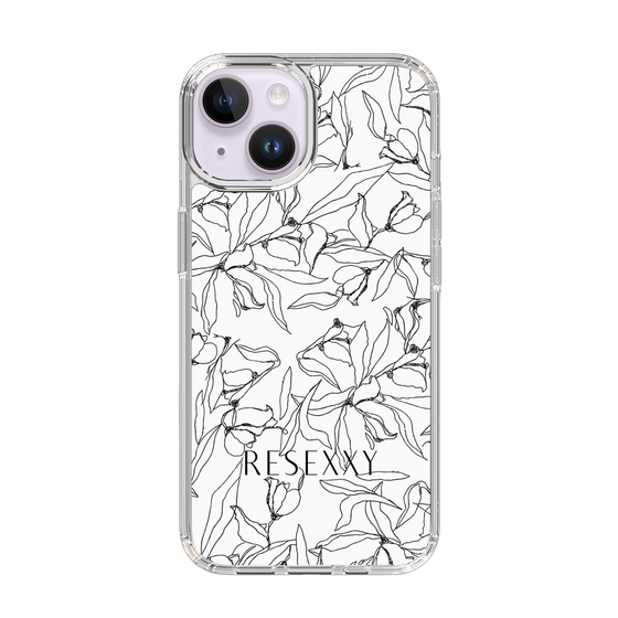 Slim Protection Case［ RESEXXY - Flower - White ］