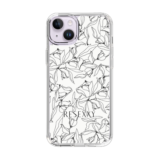 Slim Protection Case［ RESEXXY - Flower - White ］