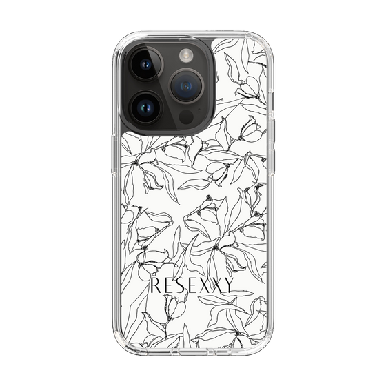 Slim Protection Case［ RESEXXY - Flower - White ］