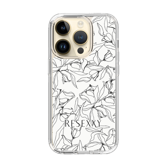 Slim Protection Case［ RESEXXY - Flower - White ］