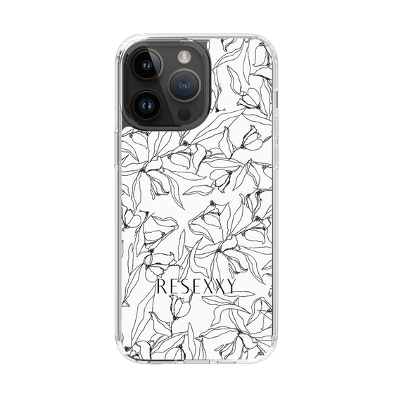 Slim Protection Case［ RESEXXY - Flower - White ］