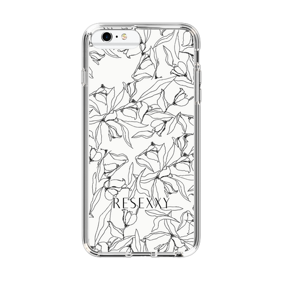 Slim Protection Case［ RESEXXY - Flower - White ］