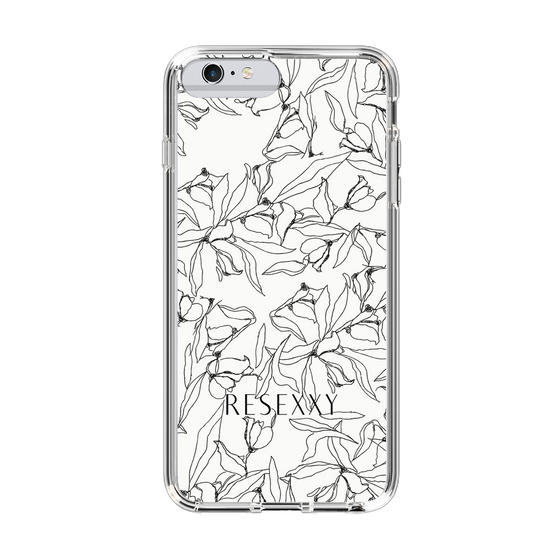 Slim Protection Case［ RESEXXY - Flower - White ］