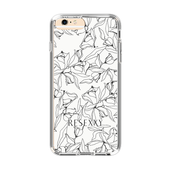 Slim Protection Case［ RESEXXY - Flower - White ］