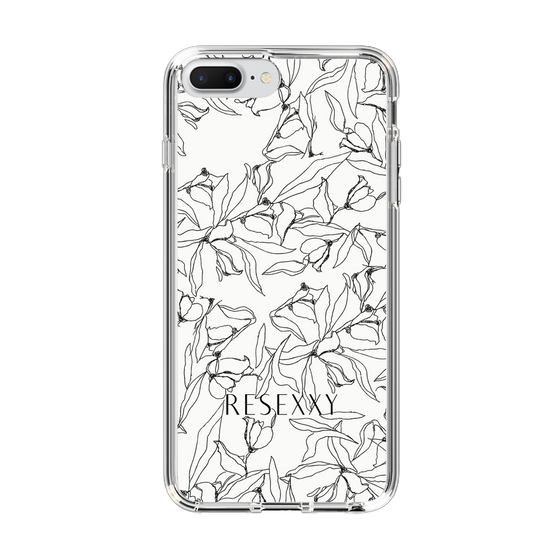 Slim Protection Case［ RESEXXY - Flower - White ］