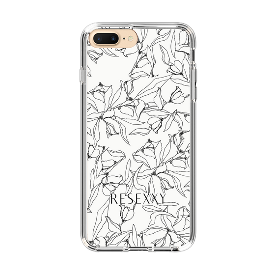 Slim Protection Case［ RESEXXY - Flower - White ］