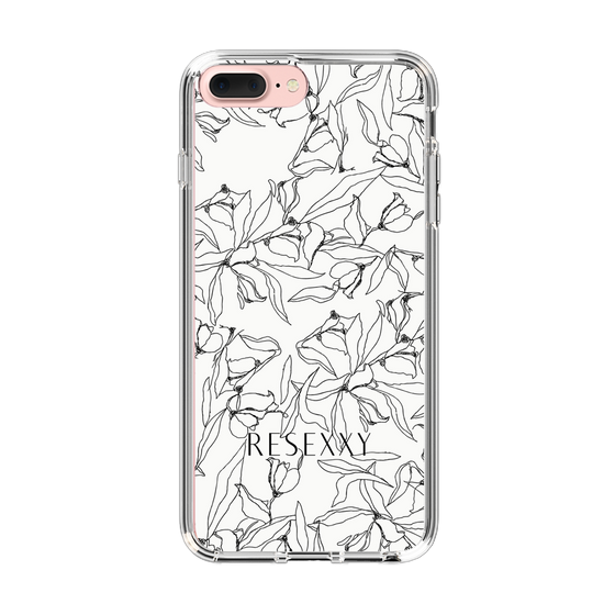 Slim Protection Case［ RESEXXY - Flower - White ］