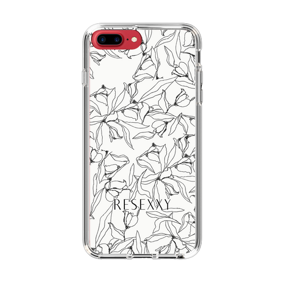Slim Protection Case［ RESEXXY - Flower - White ］