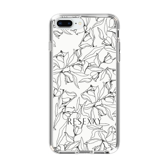 Slim Protection Case［ RESEXXY - Flower - White ］