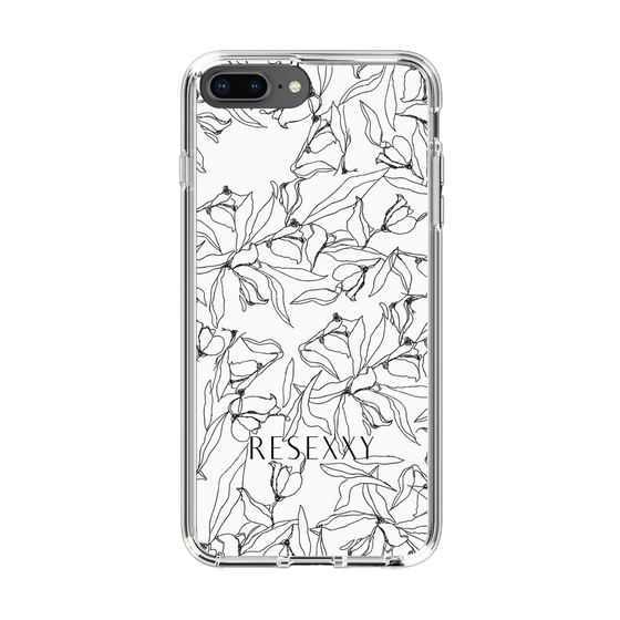 Slim Protection Case［ RESEXXY - Flower - White ］