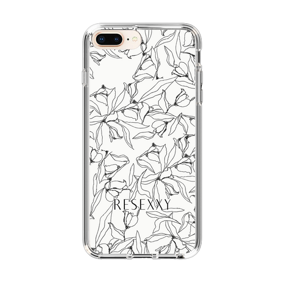 Slim Protection Case［ RESEXXY - Flower - White ］