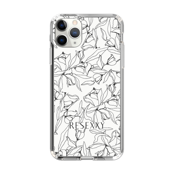 Slim Protection Case［ RESEXXY - Flower - White ］