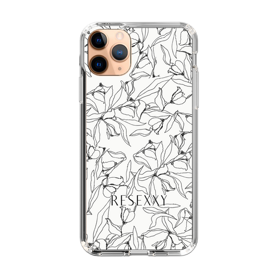 Slim Protection Case［ RESEXXY - Flower - White ］