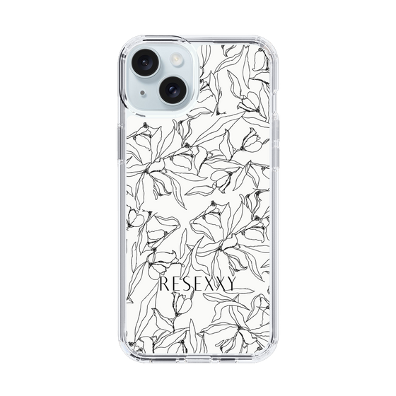 Slim Protection Case［ RESEXXY - Flower - White ］