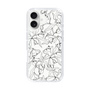 Slim Protection Case［ RESEXXY - Flower - White ］