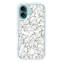 Slim Protection Case［ RESEXXY - Flower - White ］