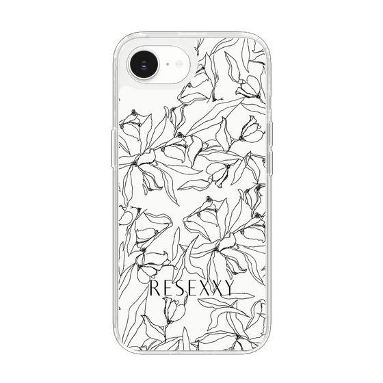 Slim Protection Case［ RESEXXY - Flower - White ］