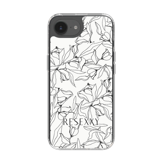 Slim Protection Case［ RESEXXY - Flower - White ］