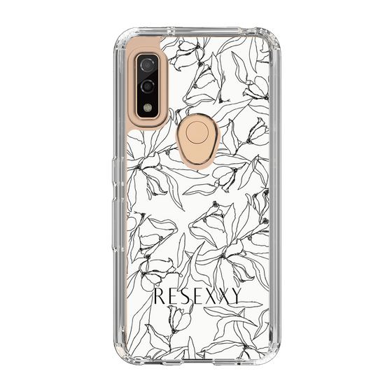 Slim Protection Case［ RESEXXY - Flower - White ］