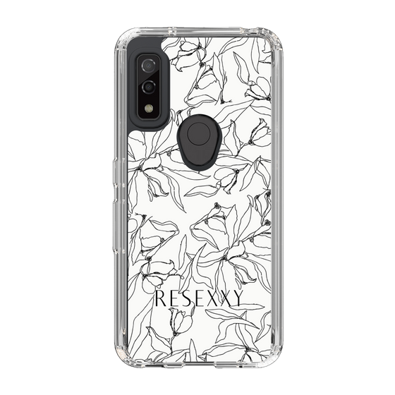 Slim Protection Case［ RESEXXY - Flower - White ］