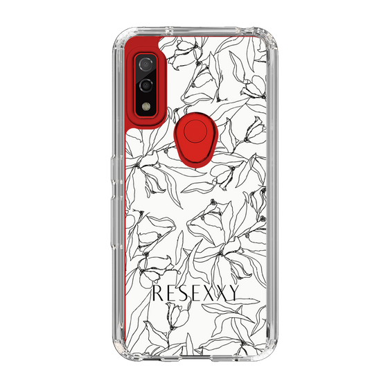 Slim Protection Case［ RESEXXY - Flower - White ］