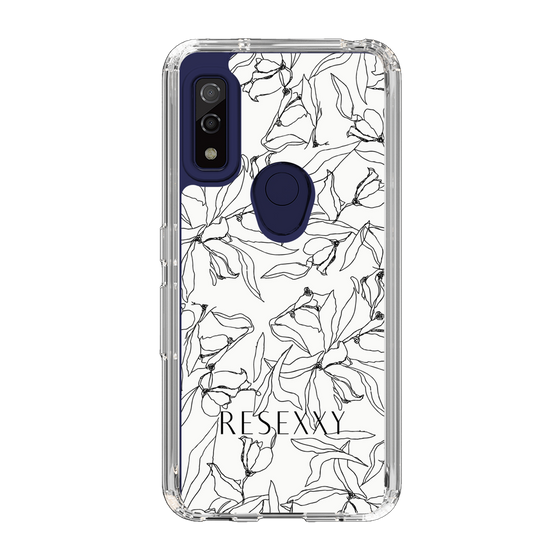 Slim Protection Case［ RESEXXY - Flower - White ］
